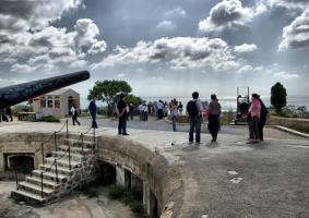Dalian Lvshun Port Arthur Rock Fort Visitors
